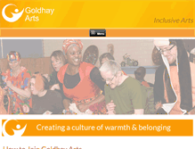 Tablet Screenshot of goldhayarts.co.uk